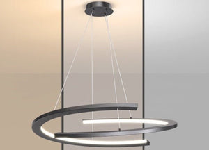 Apolo - B - UNIC200000795:193#Black lamp body;5:361386#Diameter 100cm;136:201455535#Dimming with Remote