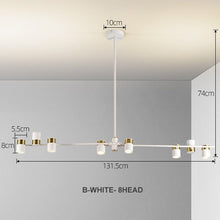 Cargar imagen en el visor de la galería, Atmosphere - B - UNIC39023365 - b - white - 8head - cold - white - 6000k