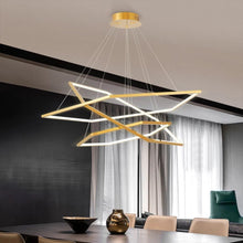 Cargar imagen en el visor de la galería, Pentagon - B - UNIC28932896 - china - 1 - ring - 40cm - dimmable