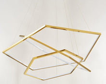 Cargar imagen en el visor de la galería, Pentagon - B - UNIC28932896 - china - 40cm60cm80cm - 3 - rings - dimmable