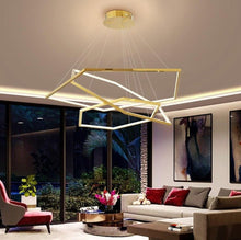 Cargar imagen en el visor de la galería, Pentagon - B - UNIC28932896 - china - 1 - ring - 40cm - dimmable