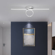 Cargar imagen en el visor de la galería, Ray - B - UNIC32423015 - chrome - plated - dimmable - rc - ceiling - l1000xh200mm