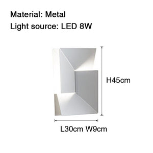 Sconce - B - UNIC200000795:193#L30xW 9xH45cm;180:200002569#dimmable with remote