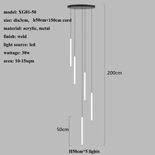 Cargar imagen en el visor de la galería, Skyfall - B - UNIC200000531:365458#H50cm - 5 lights;136:200003939#warm light(3000K)