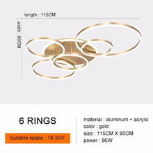 Cargar imagen en el visor de la galería, Solar - B - UNIC32722287 - gold - 6 - rings - changeable - remote