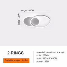 Cargar imagen en el visor de la galería, Solar - B - UNIC32722287 - white - 2 - rings - changeable - remote