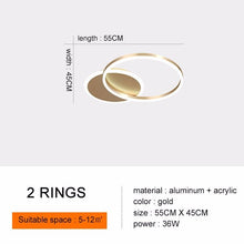 Cargar imagen en el visor de la galería, Solar - B - UNIC32722287 - gold - 2 - rings - changeable - remote